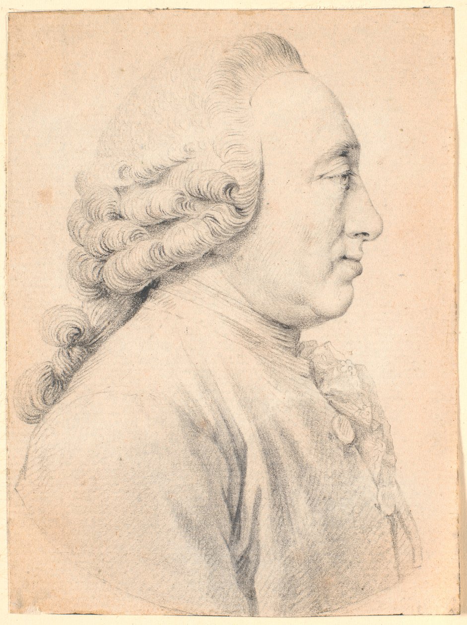 Portret szwajcarskiego przyrodnika i filozofa Charlesa Bonneta (1720-93) autorstwa Jens Juel