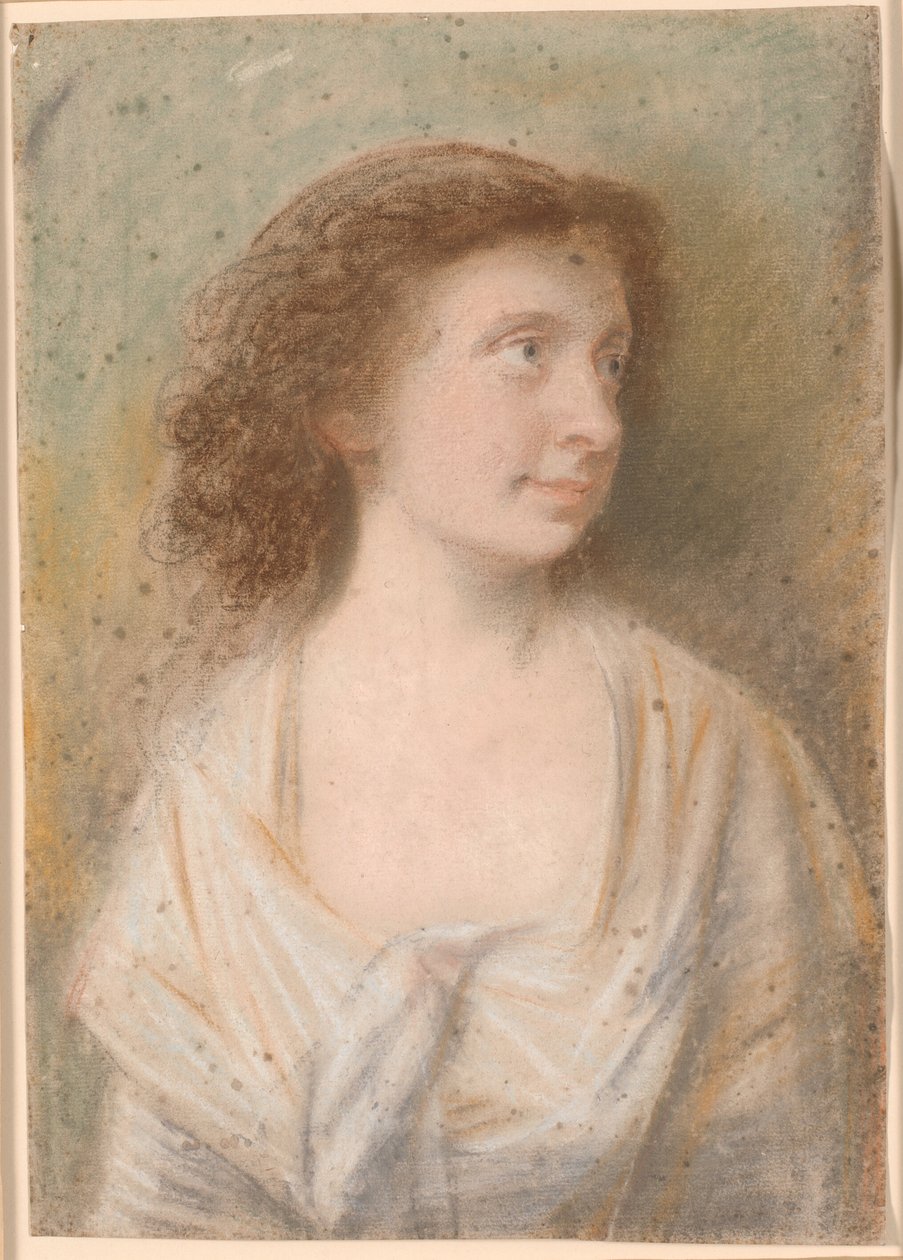 Portret Marii Magdaleny Becker autorstwa Jens Juel
