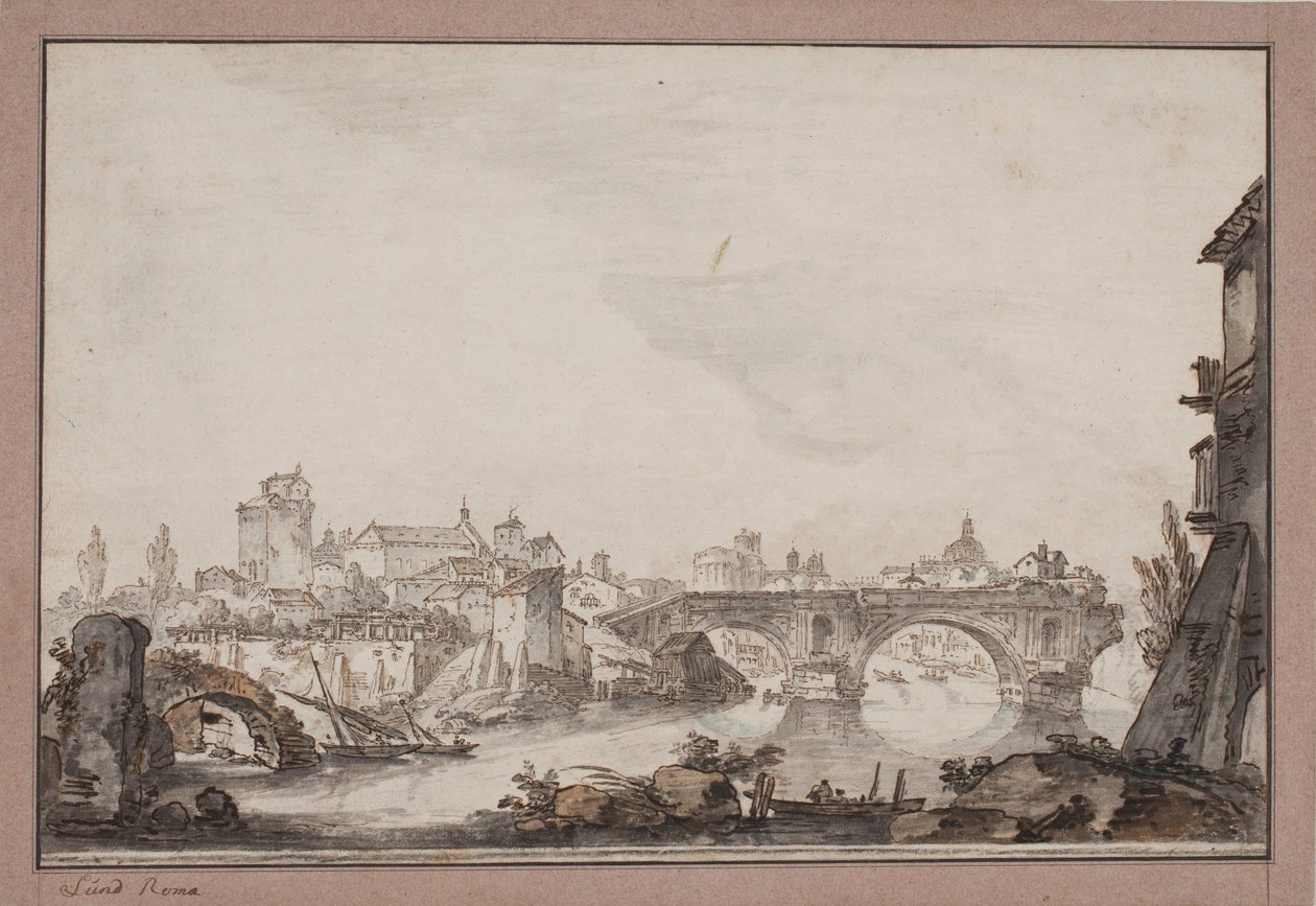 Capriccio med bl.a. Zepsuty most. Rzym autorstwa Jens Petersen Lund
