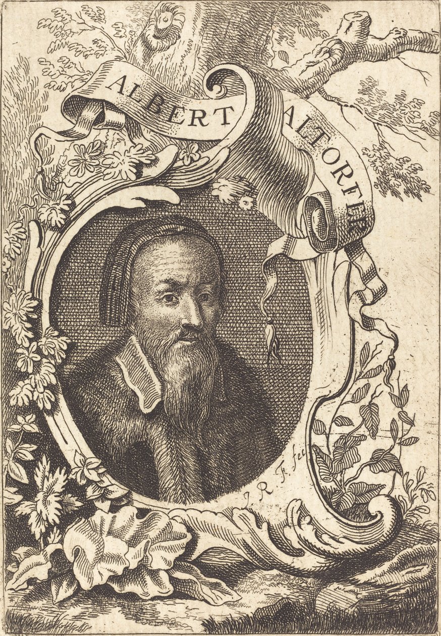 Albrecht Altdorfer autorstwa Jeremias Falck