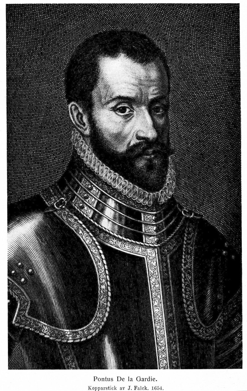 Pont de la Gardie 1520-1585, 1654 autorstwa Jeremias Falck