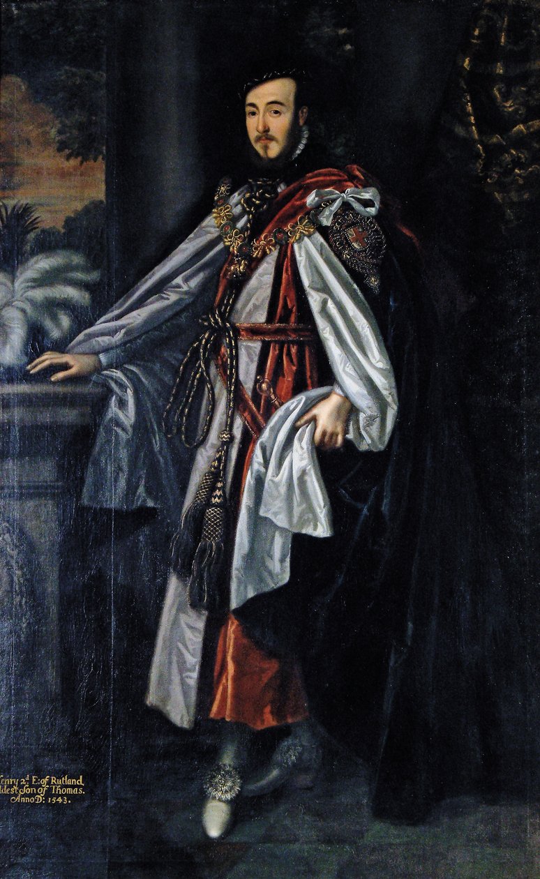 Henry Manners, 2. hrabia Rutland, c.1675 autorstwa Jeremias van der Eyden