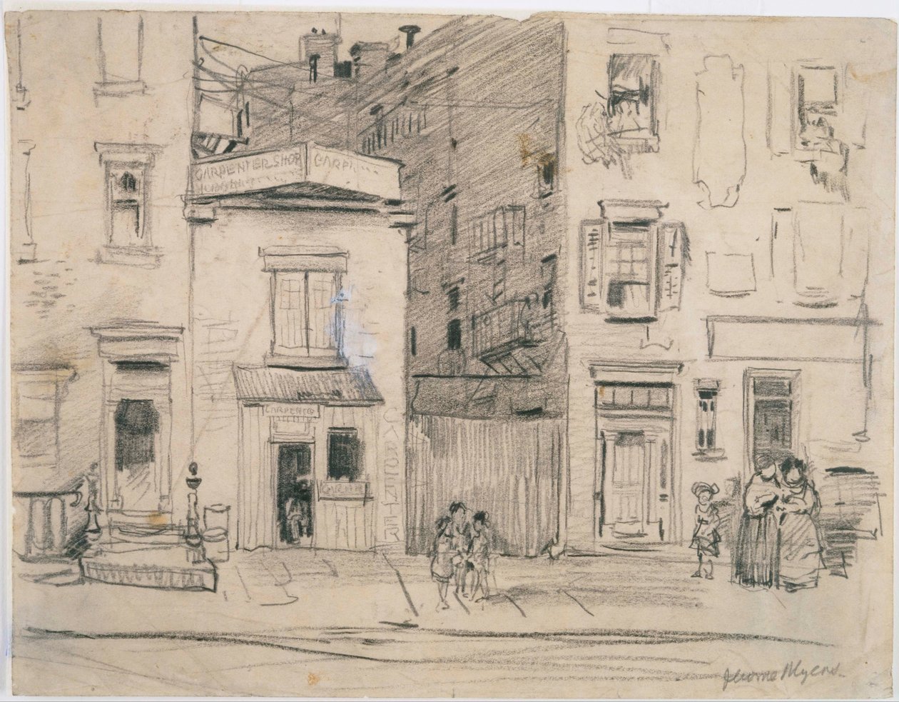 East 22nd Street, Nowy Jork autorstwa Jerome Myers