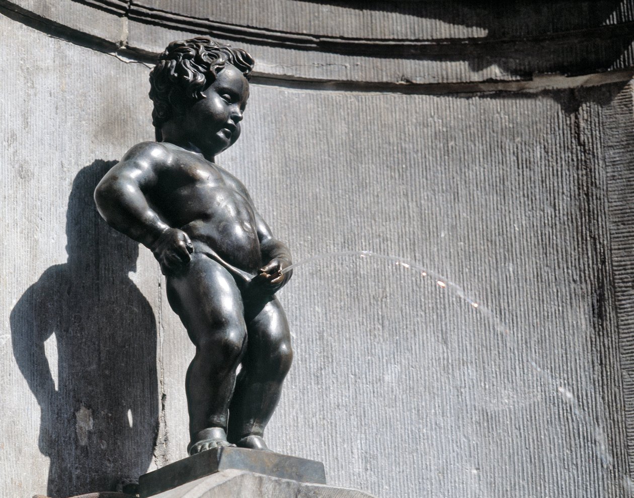 Manneken Pis, 1619 brąz autorstwa Jerome the Elder Duquesnoy