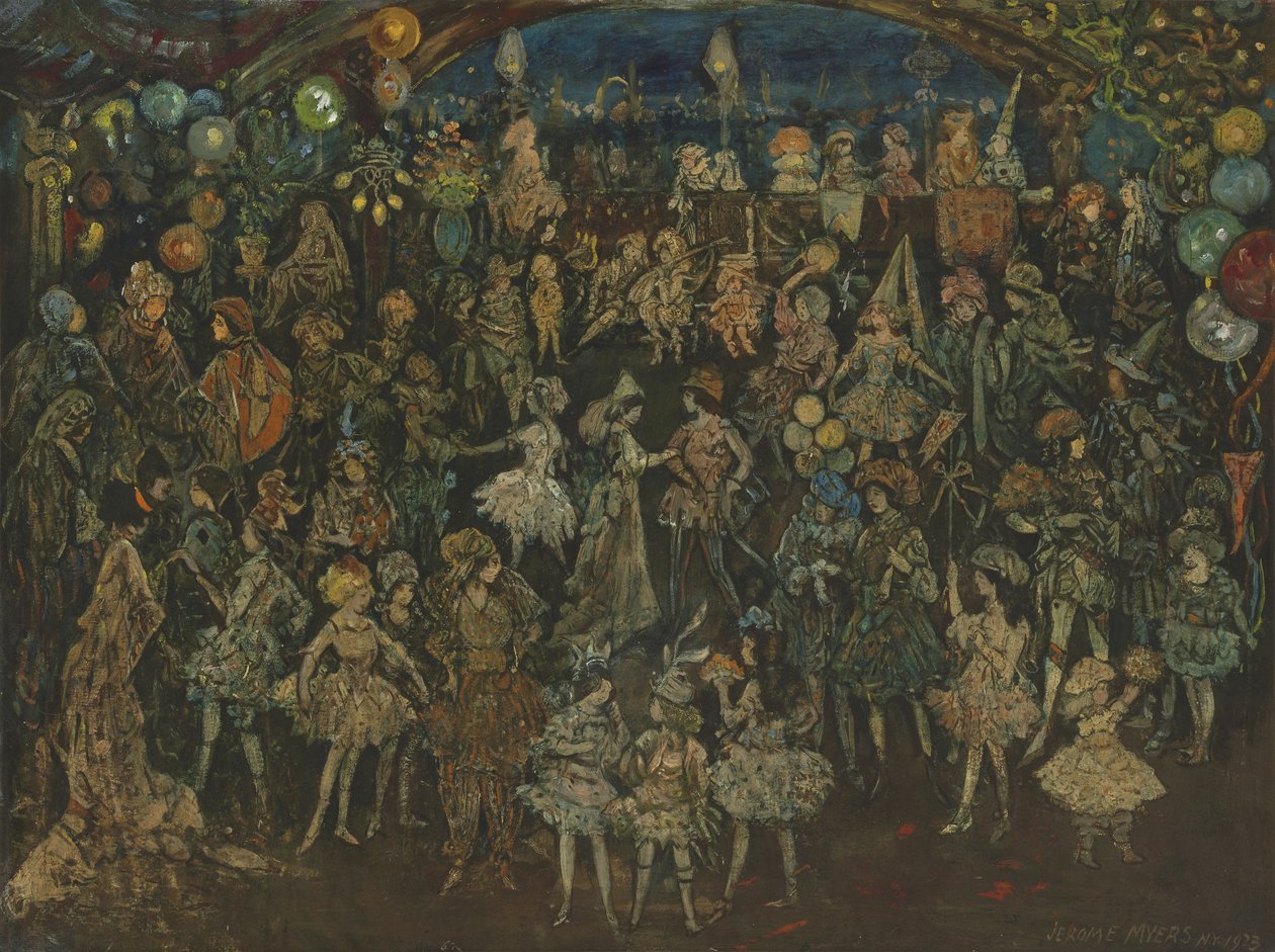 Tańcząca Fantazja, 1923 autorstwa Jerome Myers