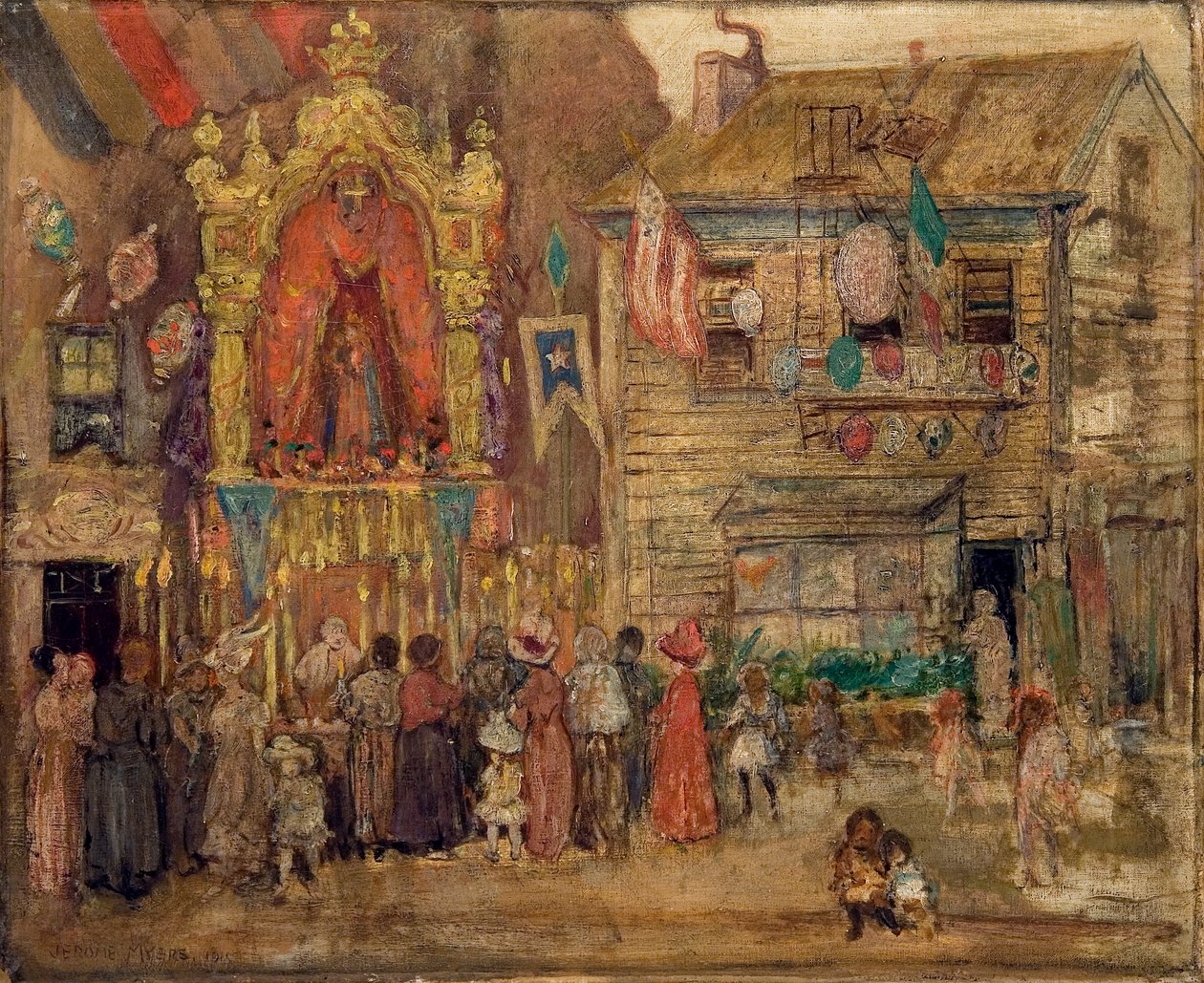 Sanktuarium uliczne autorstwa Jerome Myers
