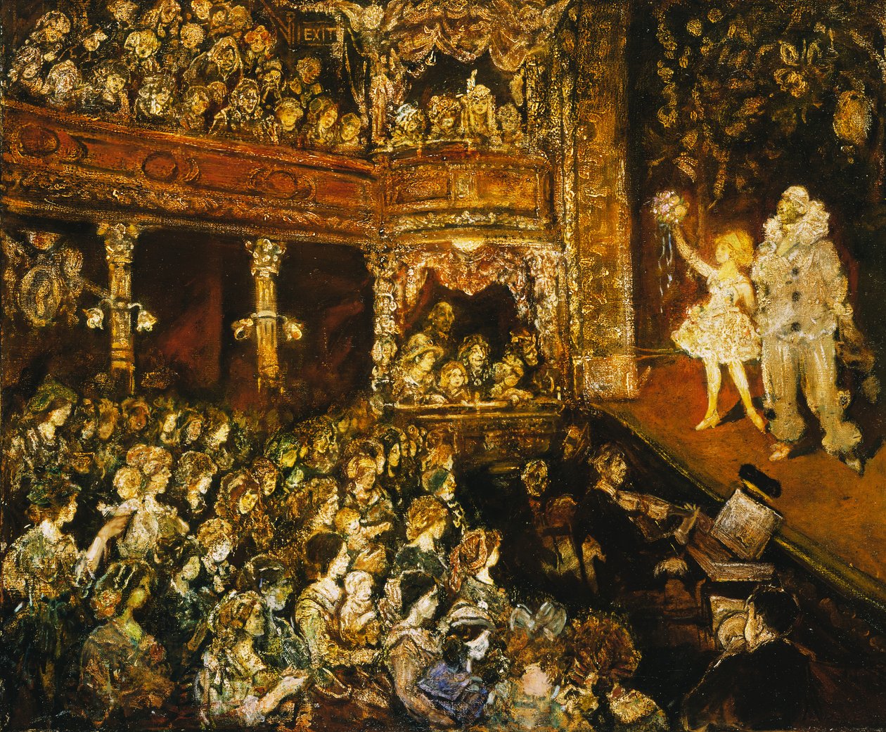 Teatr Dziecięcy, ok.1925 autorstwa Jerome Myers
