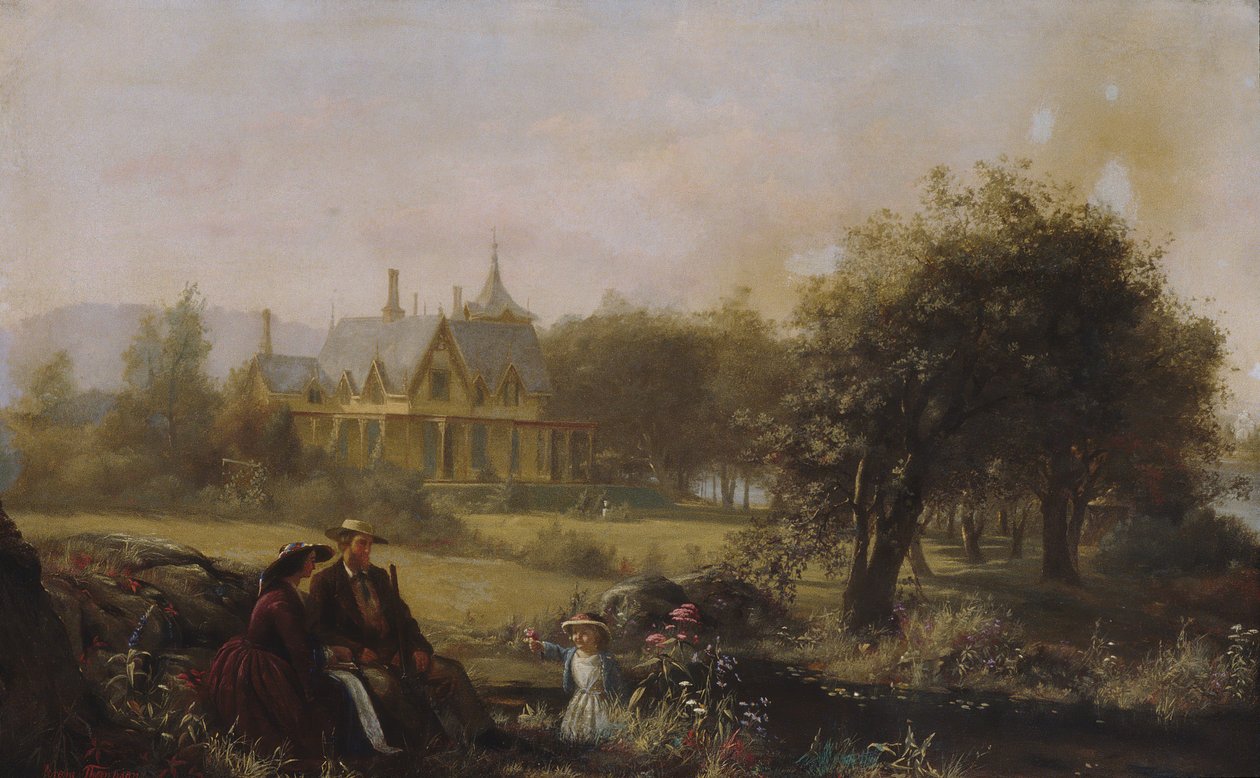Kwiaty letnie, 1859. autorstwa Jerome Thompson