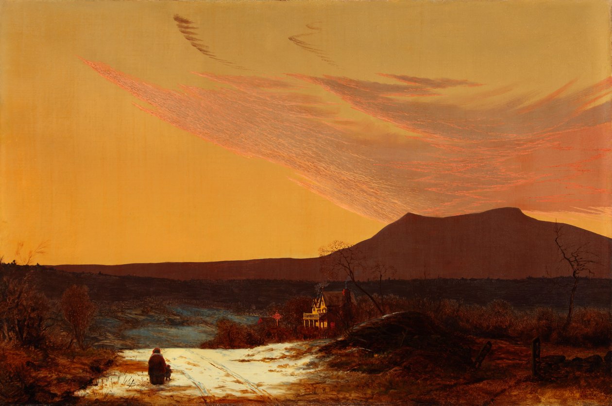 Dolina rzeki Hudson 1874 (olej na płótnie) autorstwa Jervis McEntee
