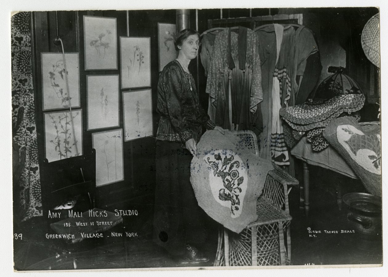 Amy Mali Hicks Studio autorstwa Jessie Tarbox Beals