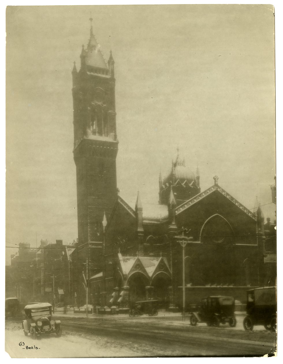 Boston, USA, ok.1902-10 (zdjęcie żelatynowo-srebrowe) autorstwa Jessie Tarbox Beals