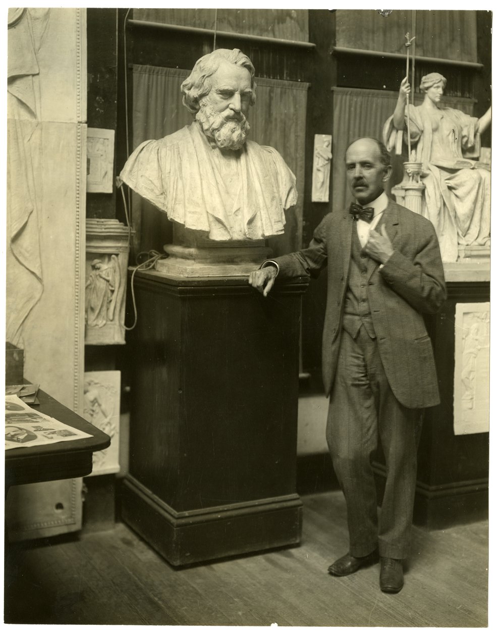 Daniel Chester Francuski, 1905 autorstwa Jessie Tarbox Beals