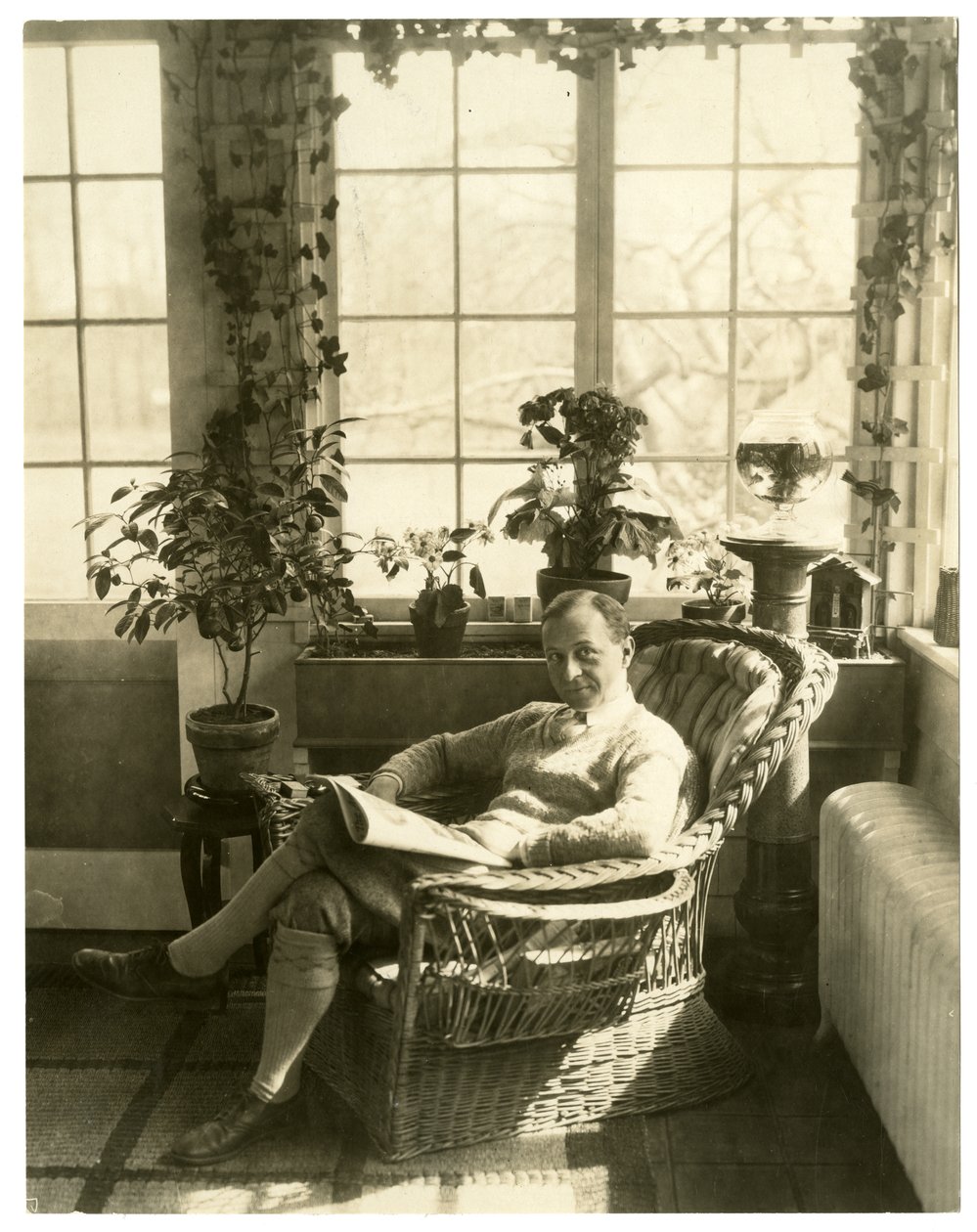 Ernest Truex, ok.1905-40 (zdjęcie żelatynowo-srebrowe) autorstwa Jessie Tarbox Beals