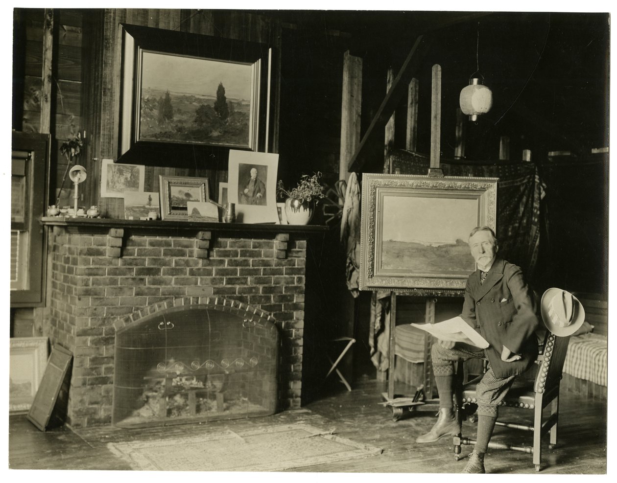 Frederick Porter Vinton, ok. 1905-11 (zdjęcie żelatynowo-srebrowe) autorstwa Jessie Tarbox Beals