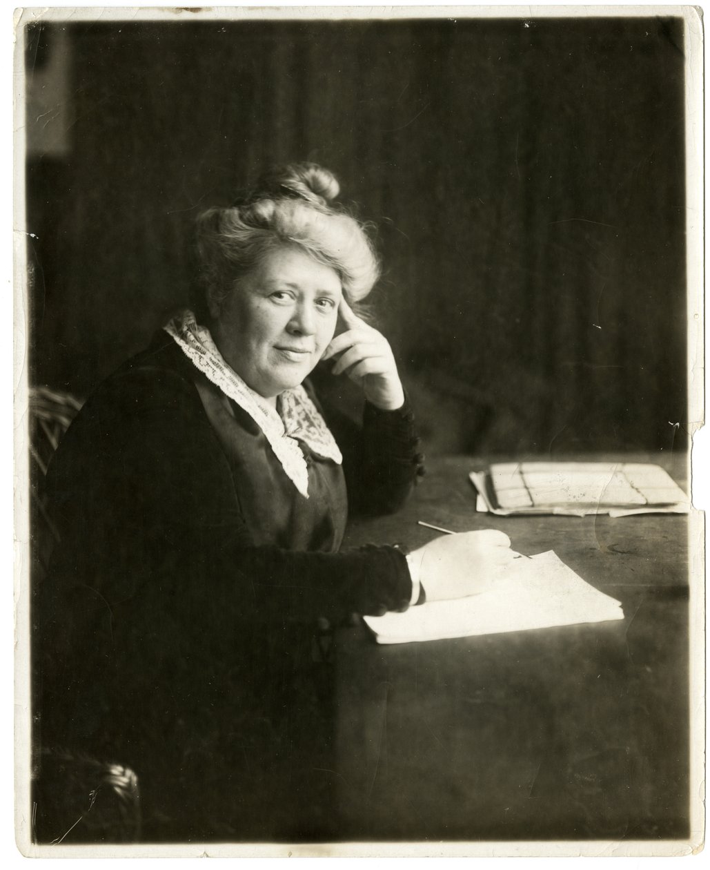 Jane Martin, reklamodawca, ok. 1905-20 (zdjęcie żelatynowo-srebrowe) autorstwa Jessie Tarbox Beals