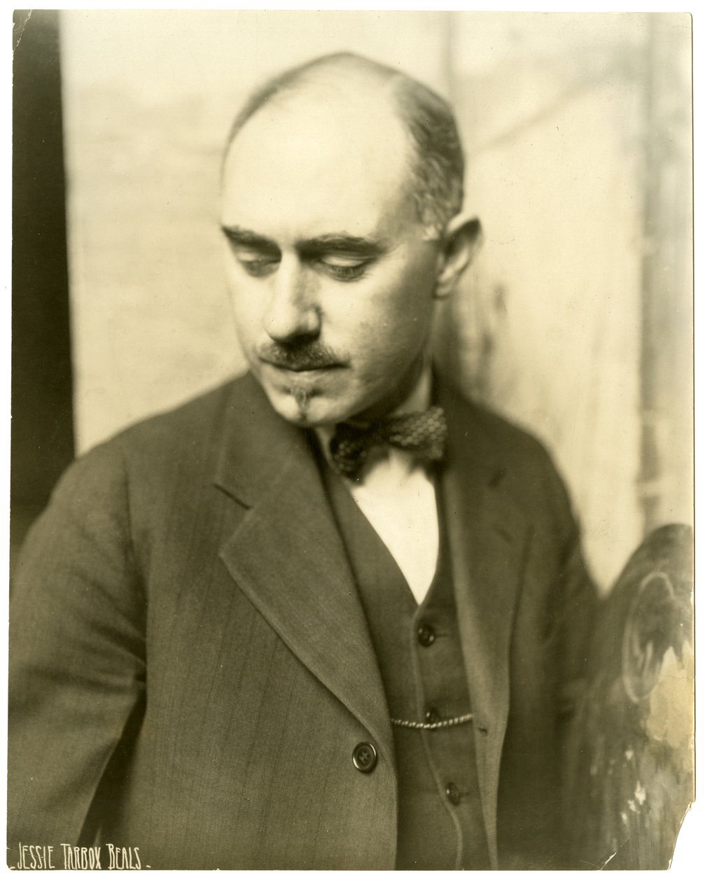 Jonas Lie - artysta, obrazy wystawowe obecnie w Galerii Makbeta, 1905 autorstwa Jessie Tarbox Beals