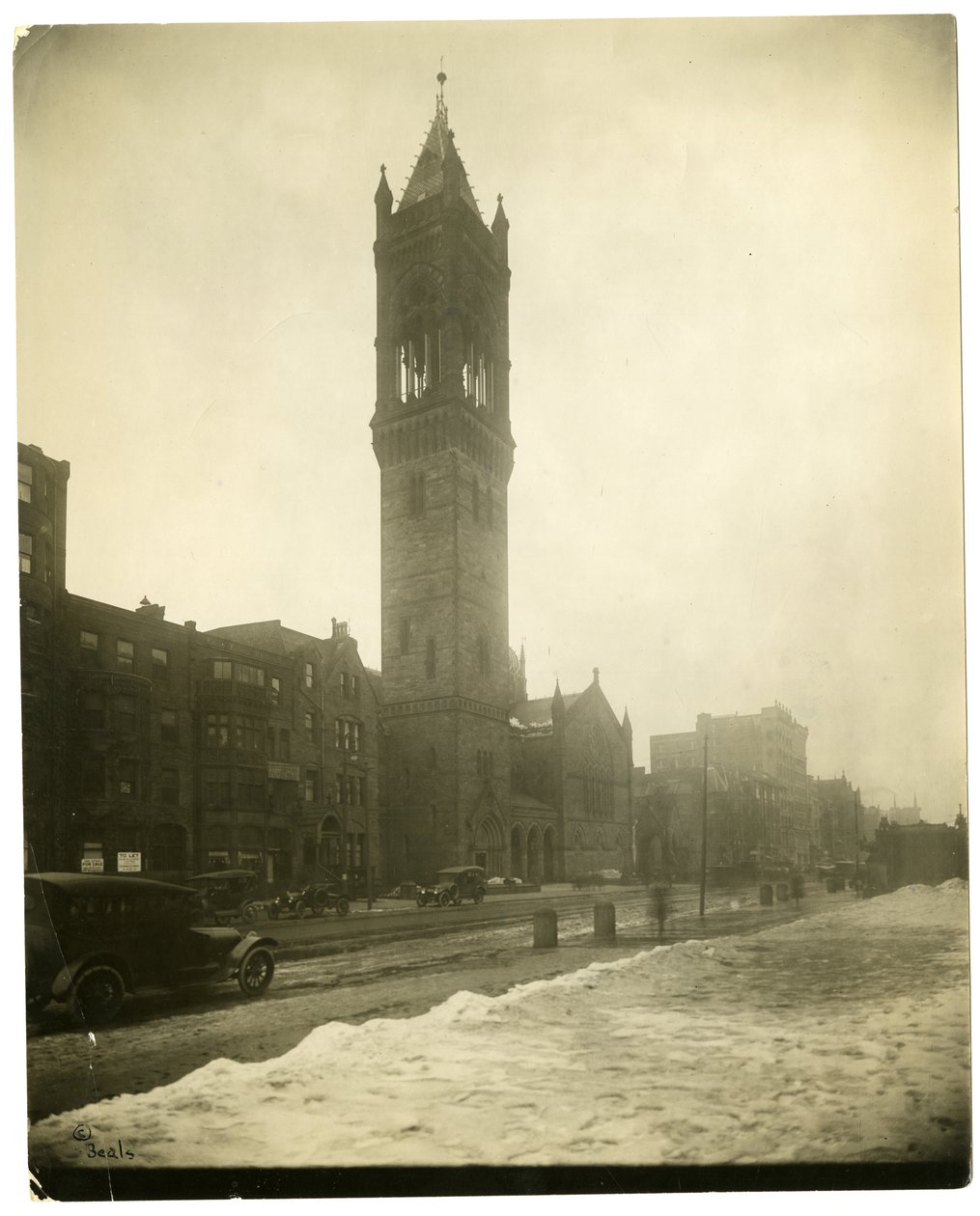 Old South Church, Boston, Mass, USA, ok. 1902-10 (zdjęcie żelatynowo-srebrowe) autorstwa Jessie Tarbox Beals