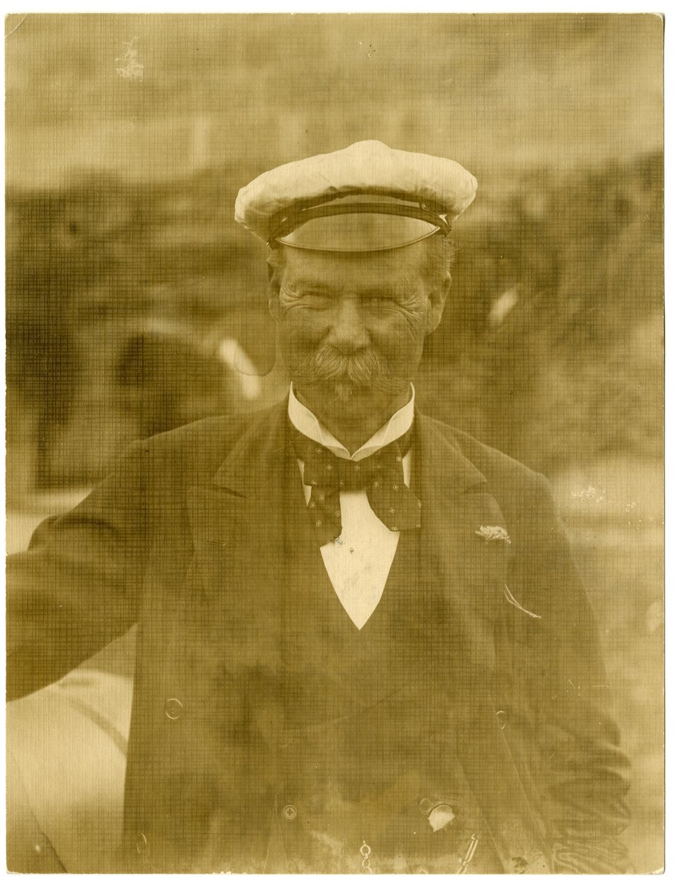 Sir Thomas Lipton, 1903 (zdjęcie żelatynowo-srebrowe) autorstwa Jessie Tarbox Beals