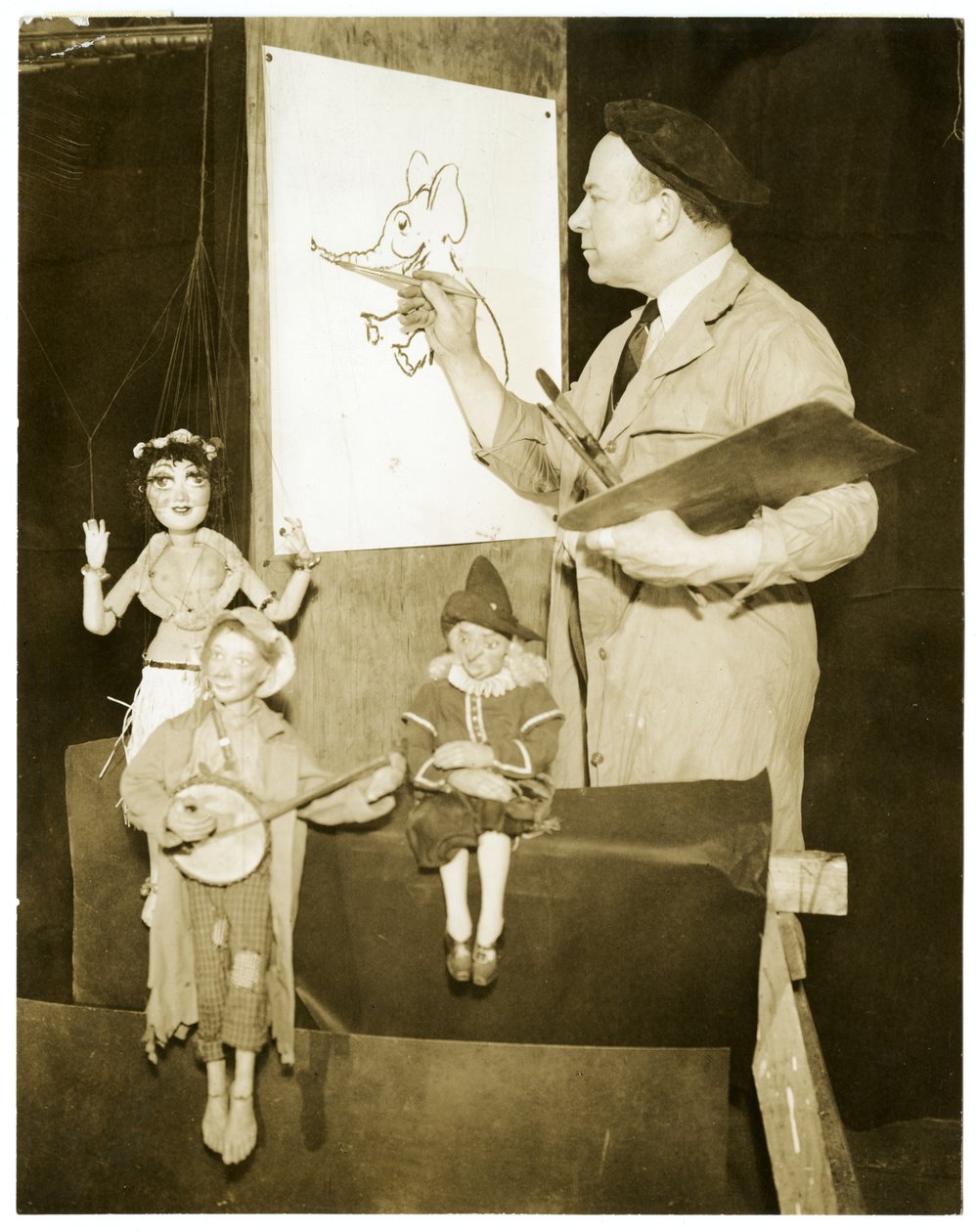 Tony Sarg autorstwa Jessie Tarbox Beals
