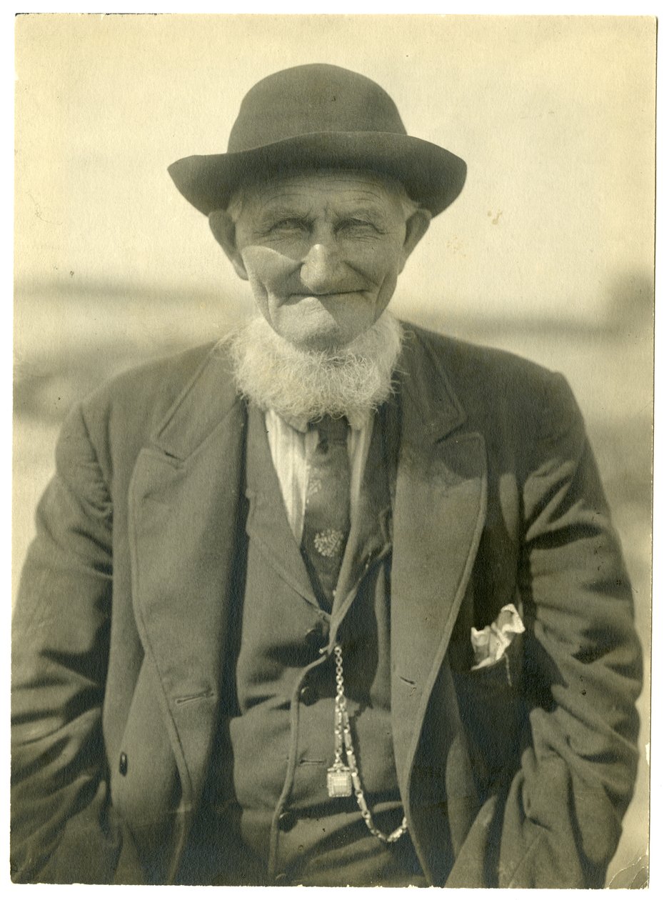 Wujek Charley Sennett z Barley Bailey Island, Maine, ok. 1907-09 (zdjęcie żelatynowo-srebrowe) autorstwa Jessie Tarbox Beals