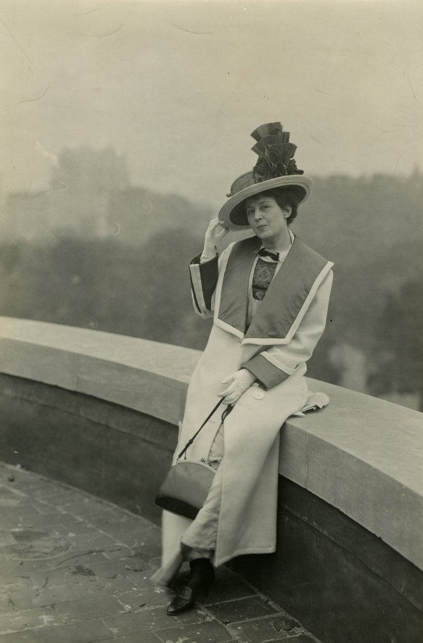 Viola Allen, ok. 1920-30 (zdjęcie żelatynowo-srebrowe) autorstwa Jessie Tarbox Beals