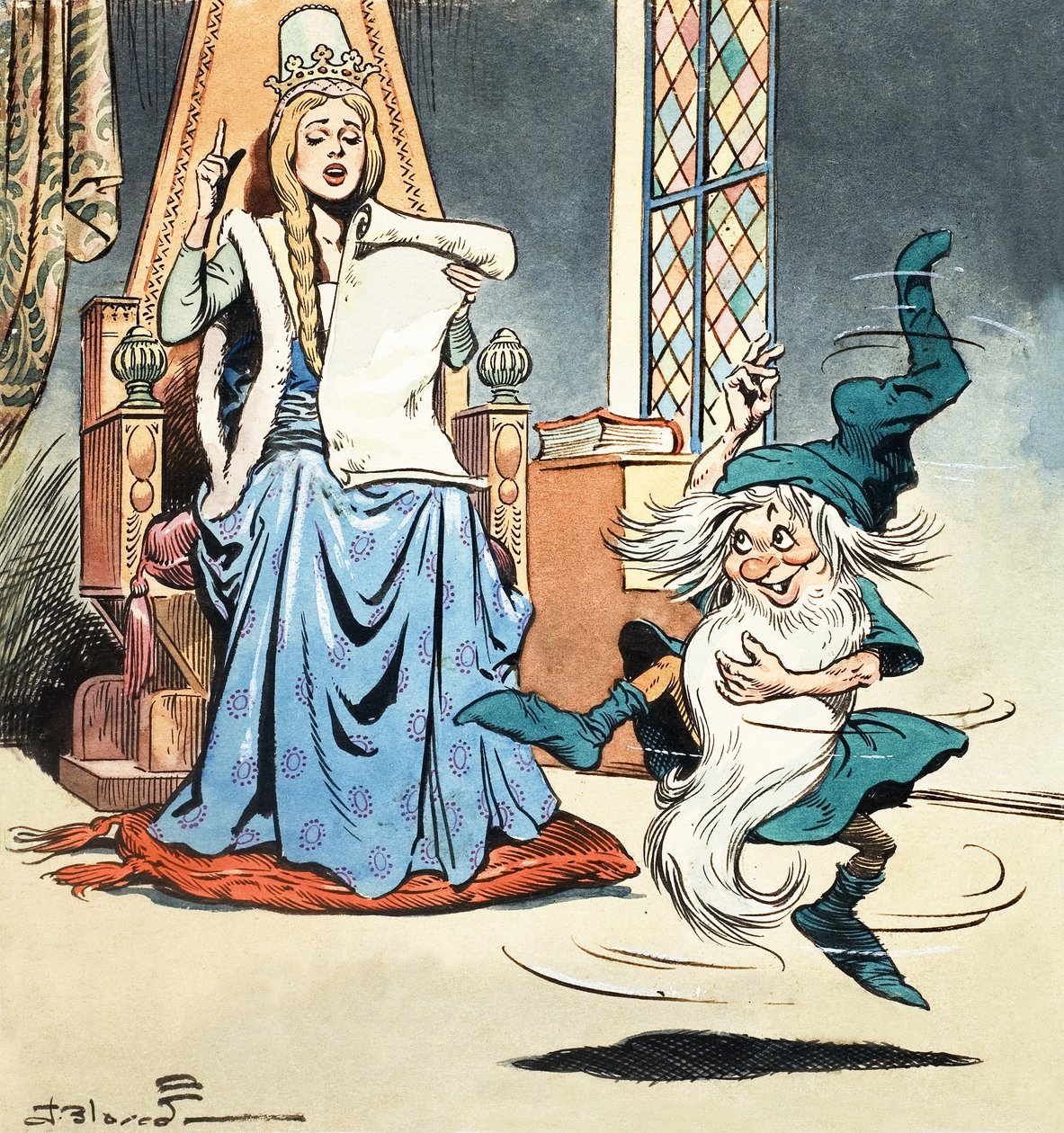 Historia Rumpelstiltskina autorstwa Jesus Blasco