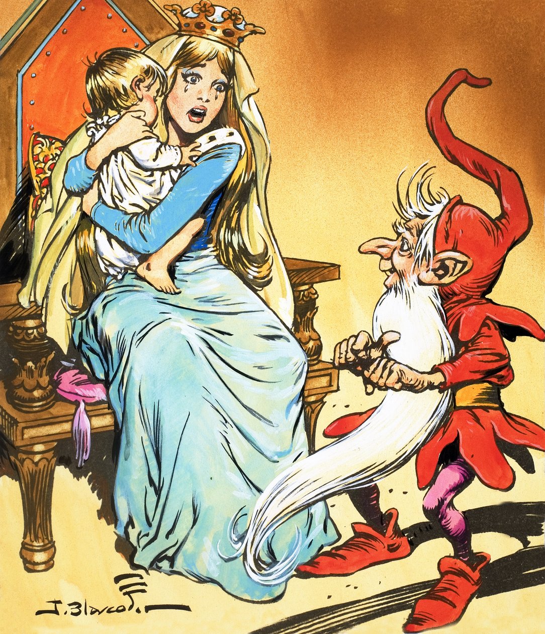 Historia Rumpelstiltskina autorstwa Jesus Blasco