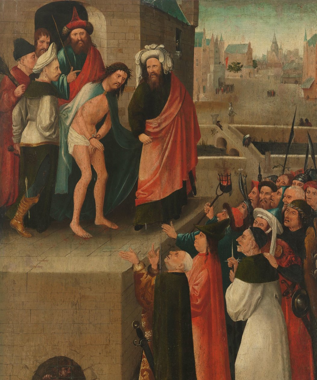Spójrz na mężczyznę autorstwa Jheronimus Bosch (copy after)