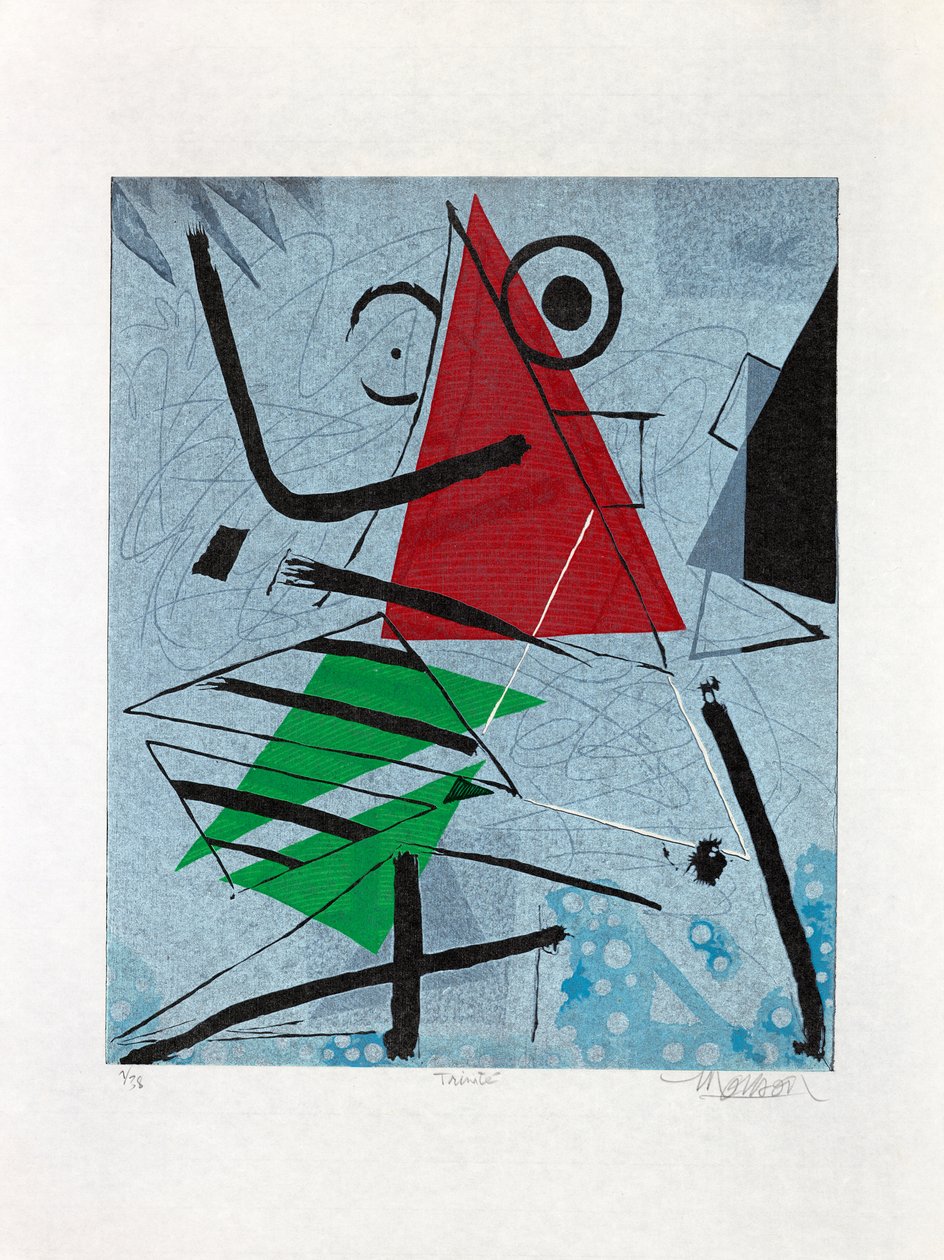 Trójcy, 2017 (drzeworyt) autorstwa Jim Monson