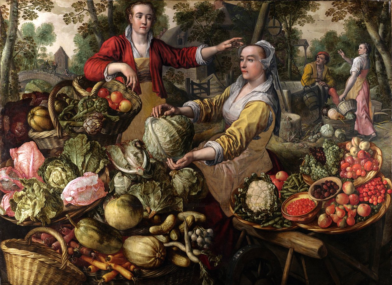 Cztery Żywioły autorstwa Joachim Beuckelaer