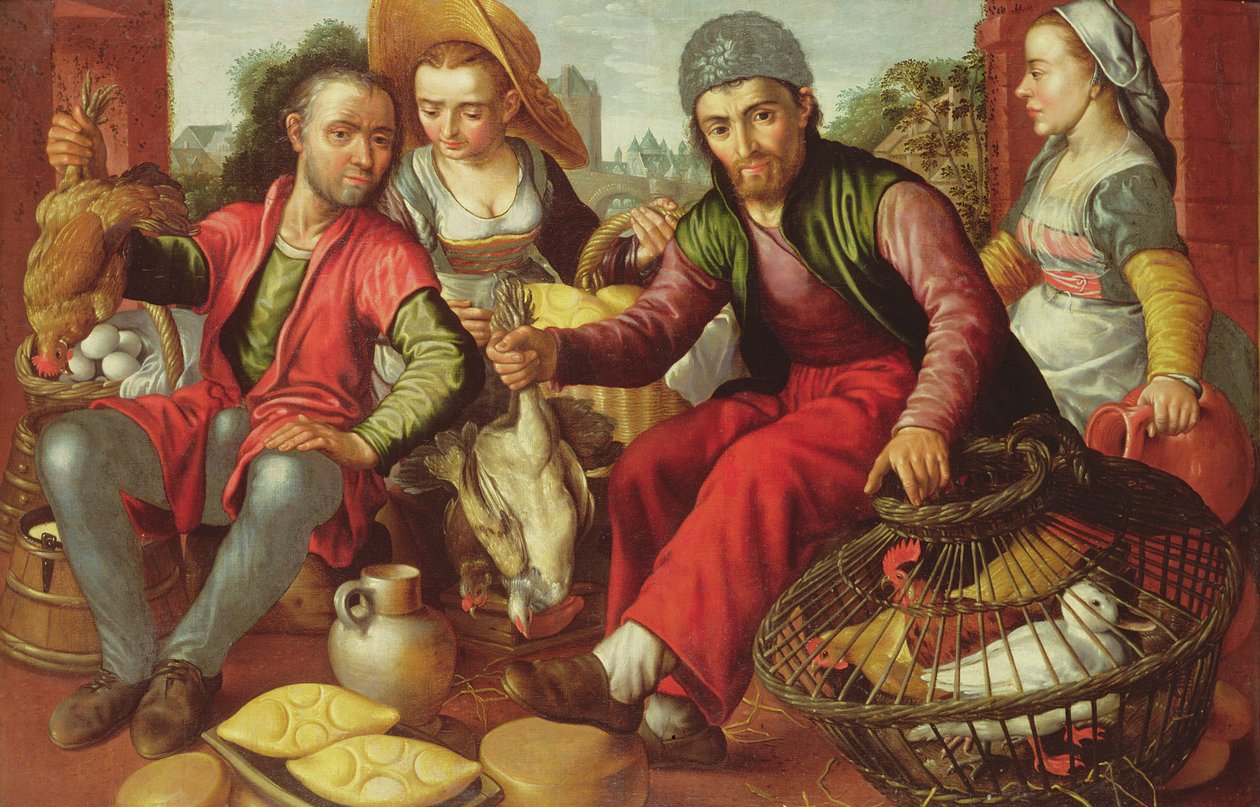Nieznany obraz autorstwa Joachim Beuckelaer