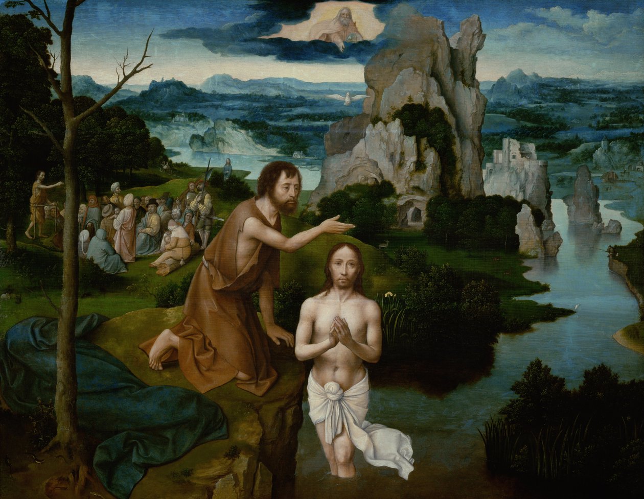 Chrzest Chrystusa autorstwa Joachim Patinir
