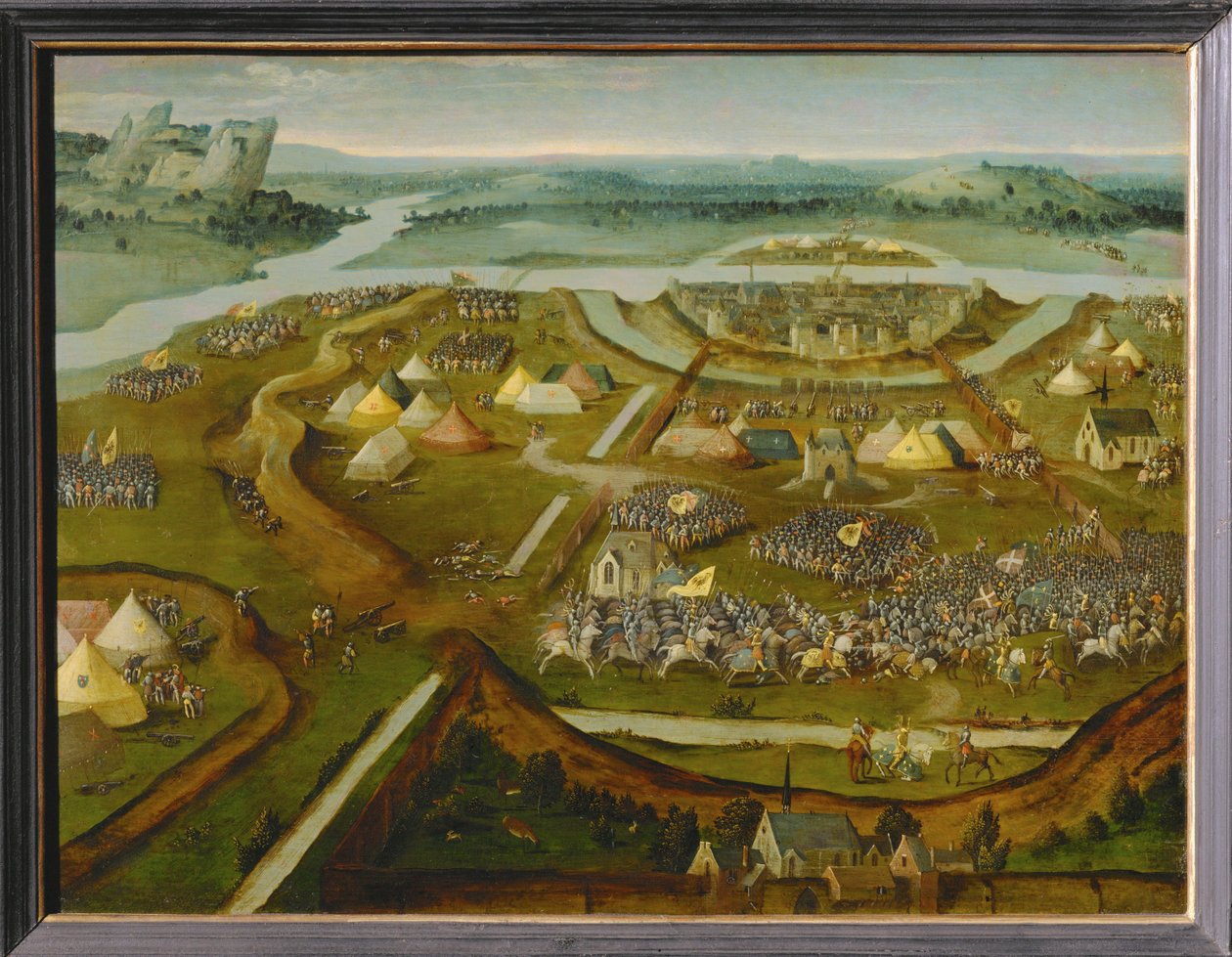 Bitwa pod Pawią ... autorstwa Joachim Patinir