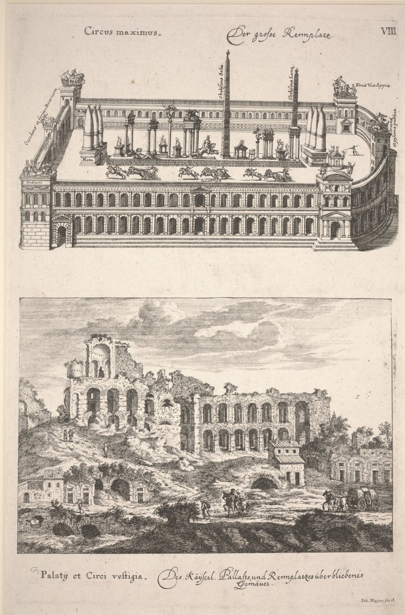 Ilustracja z „Des Alten und Neuen Roms Grosser Schau-Platz” autorstwa Joachima von Sandrarta autorstwa Joachim von Sandrart