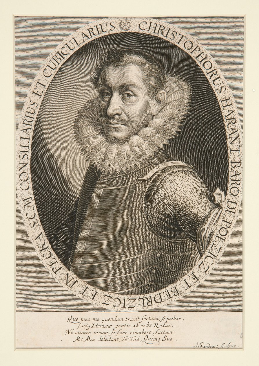 Portret Christophorusa Haranta autorstwa Joachim von Sandrart