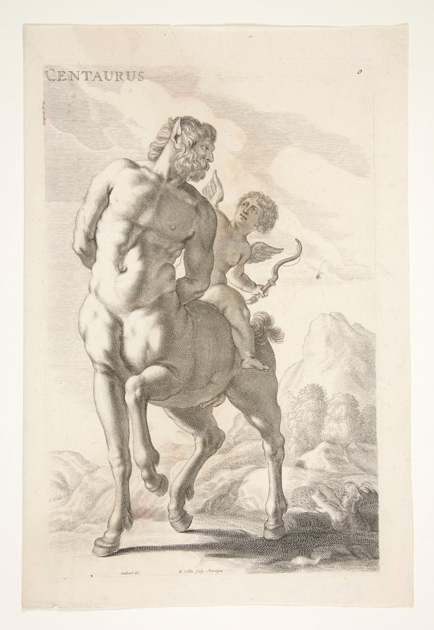 Centaur Borghese autorstwa Joachim von Sandrart