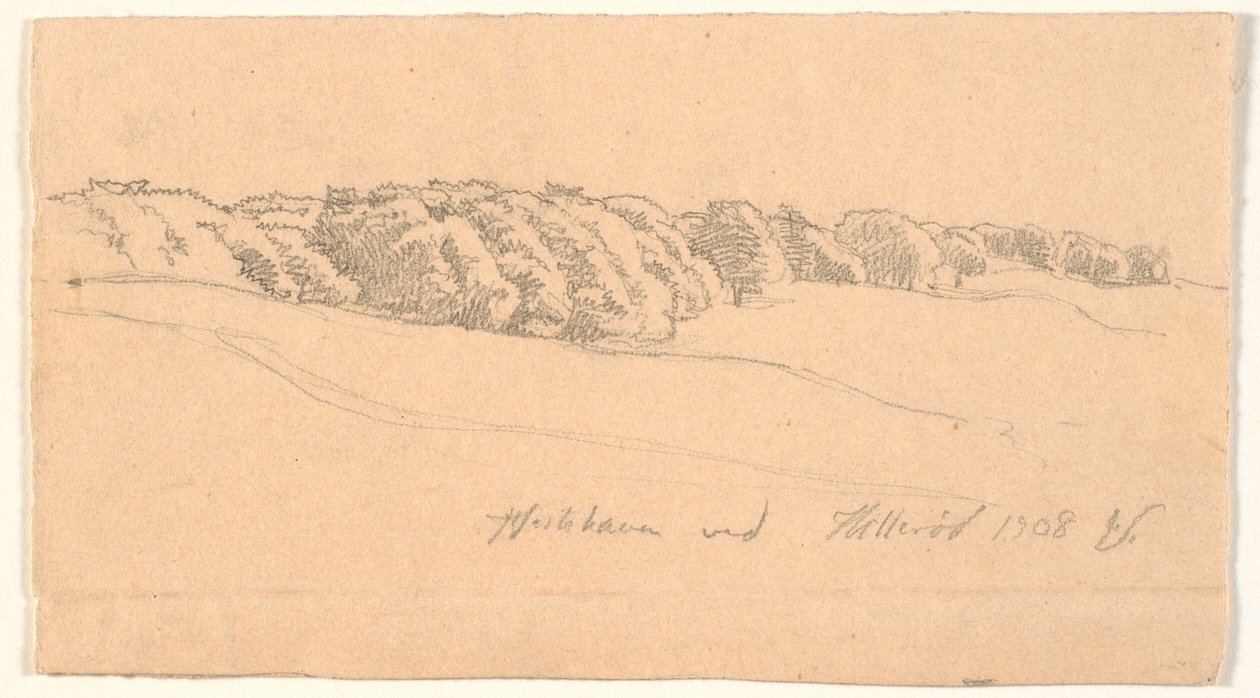 Park koni w Hillerød autorstwa Joakim Frederik Skovgaard