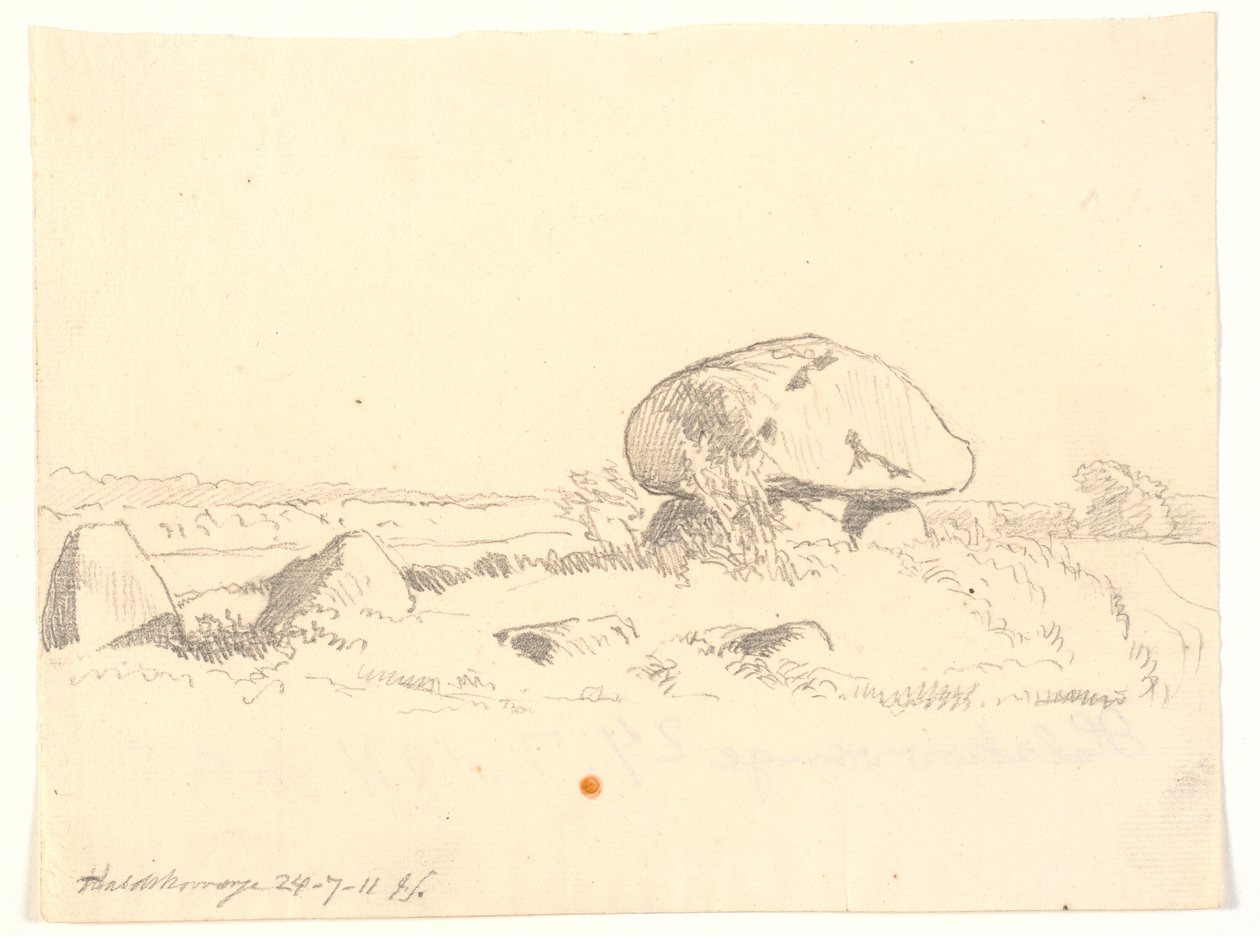 Stendysse. Haldskovvænge autorstwa Joakim Frederik Skovgaard