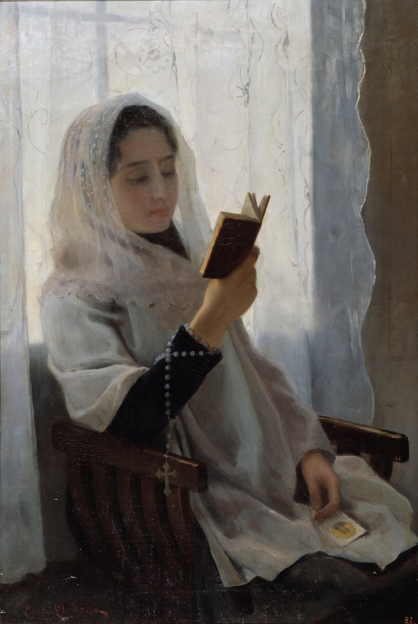 Czytanie autorstwa Joan Llimona