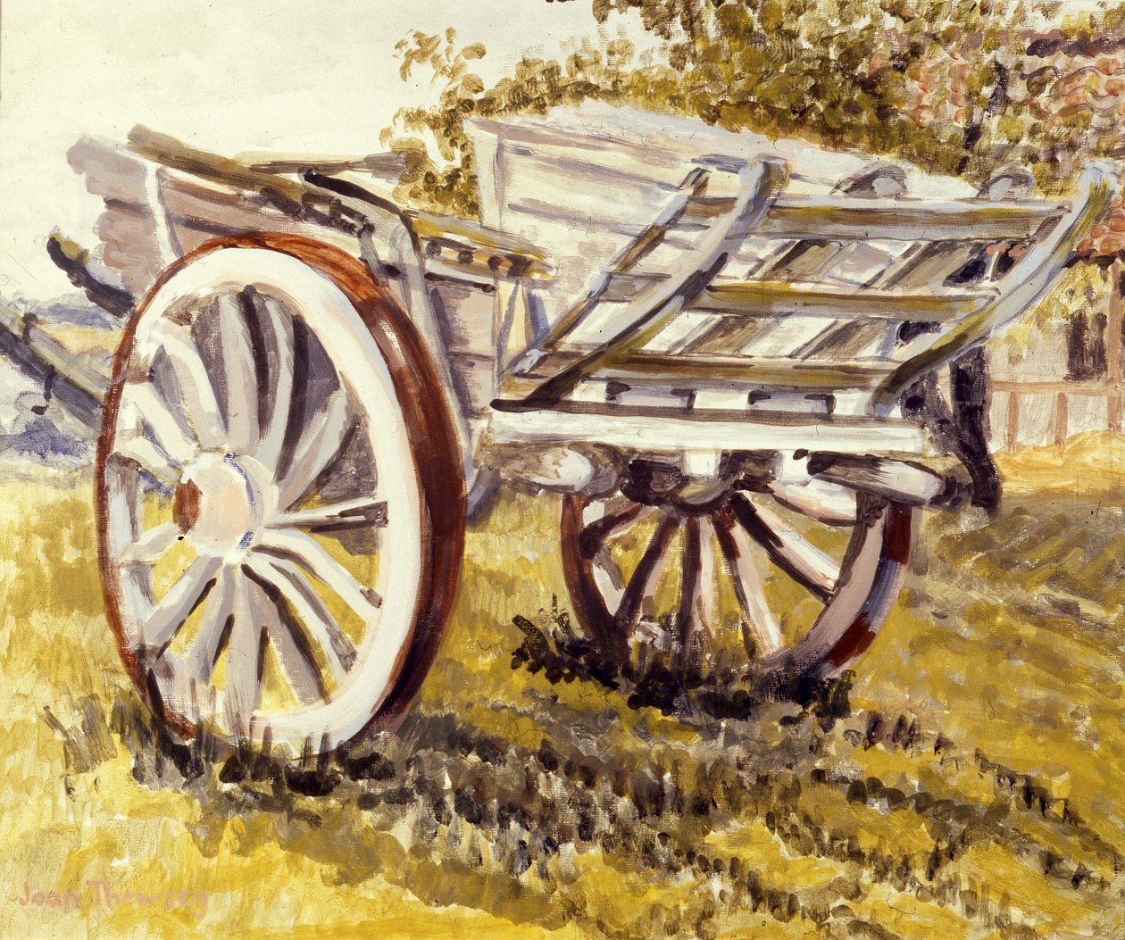 Wózek rolniczy, Suffolk, 2012 autorstwa Joan Thewsey