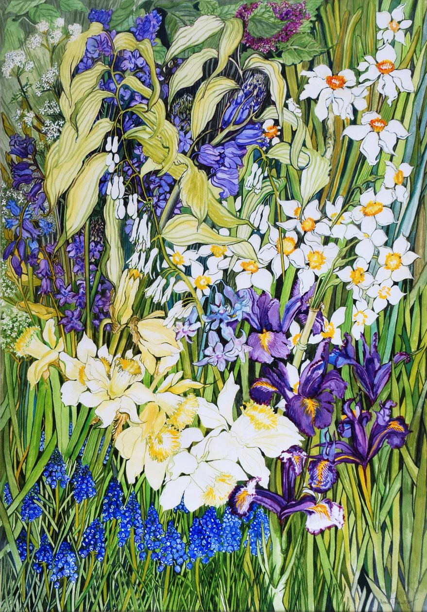 Wiosenna granica, 2012 r. autorstwa Joan Thewsey