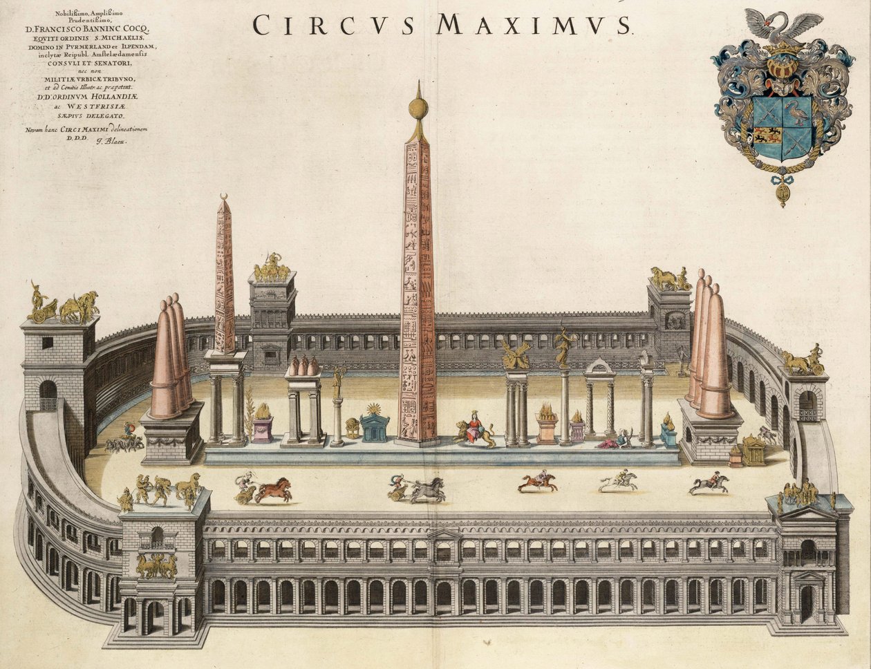 Cyrk Maximus autorstwa Joan Blaeu