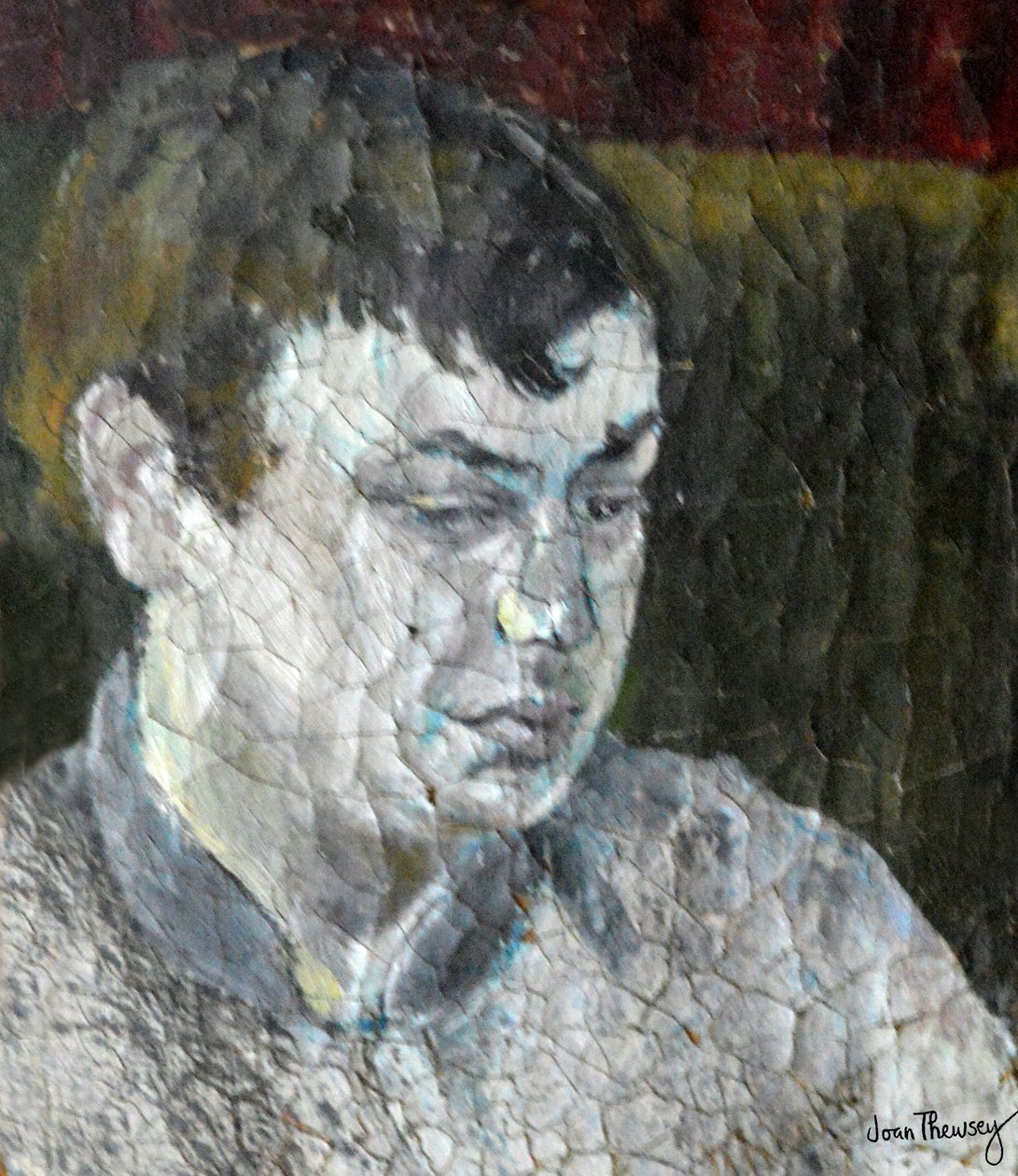 Portret kobiety, 1978, autorstwa Joan Thewsey