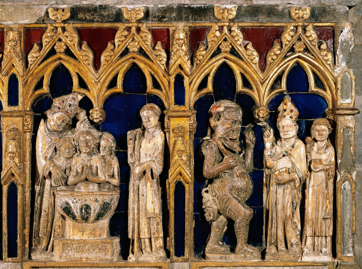 Grób Św. Narcyzy autorstwa Joan de Tournai