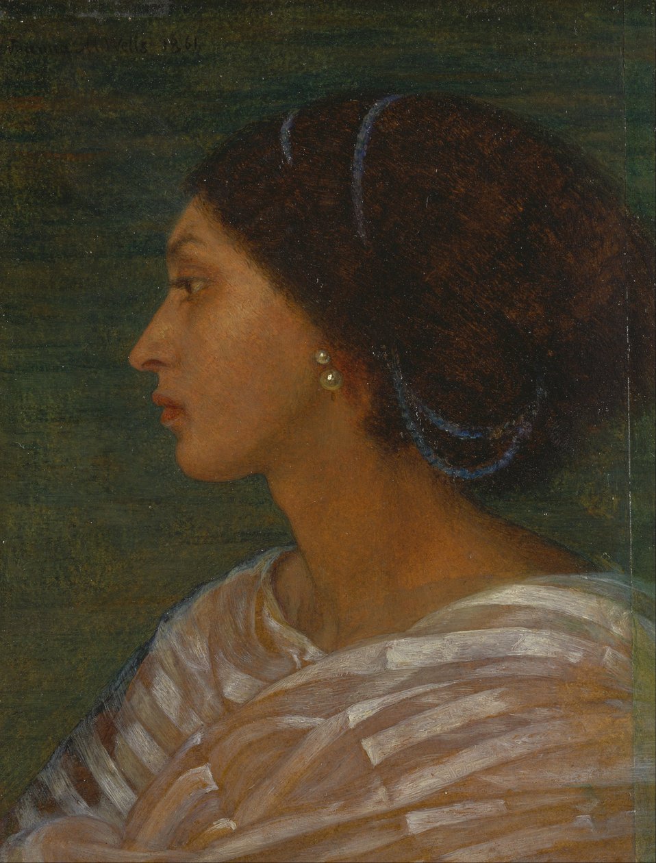 Głowa Mulatki (Pani Eaton) autorstwa Joanna Boyce Wells