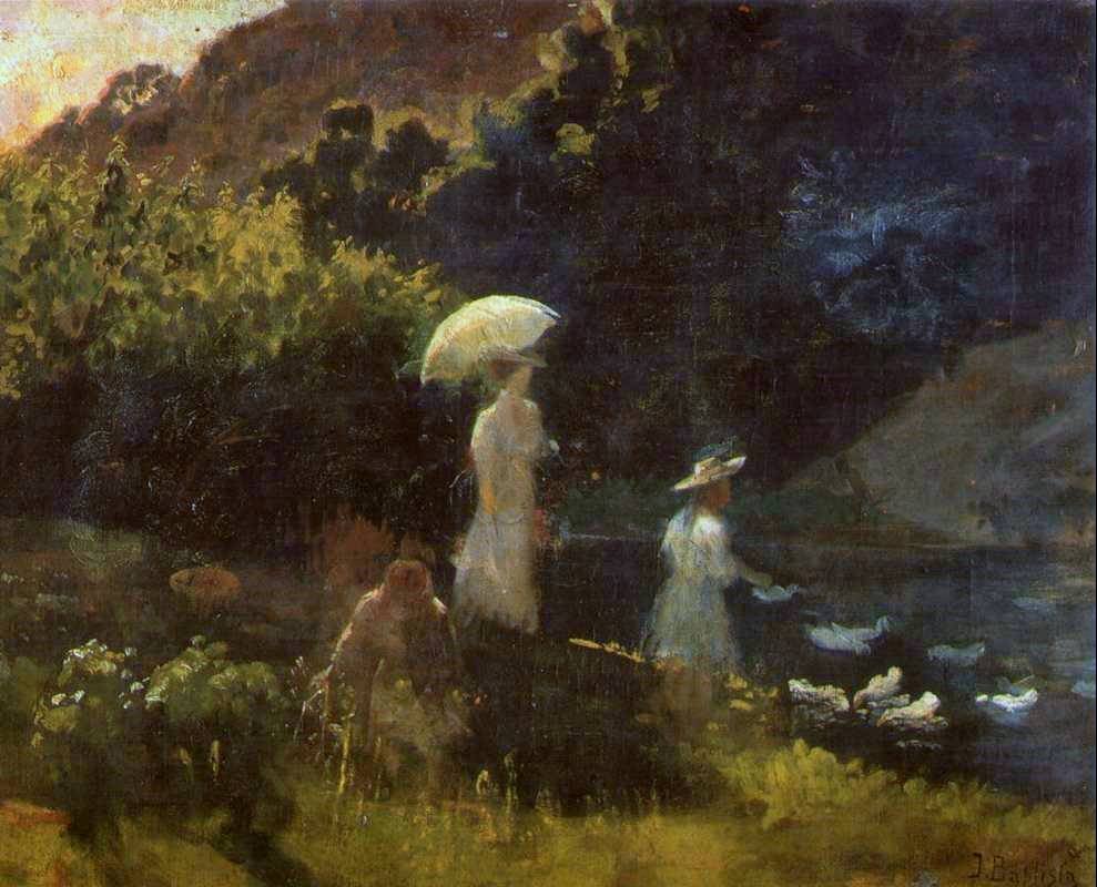 Promenada autorstwa Joao Batista da Costa