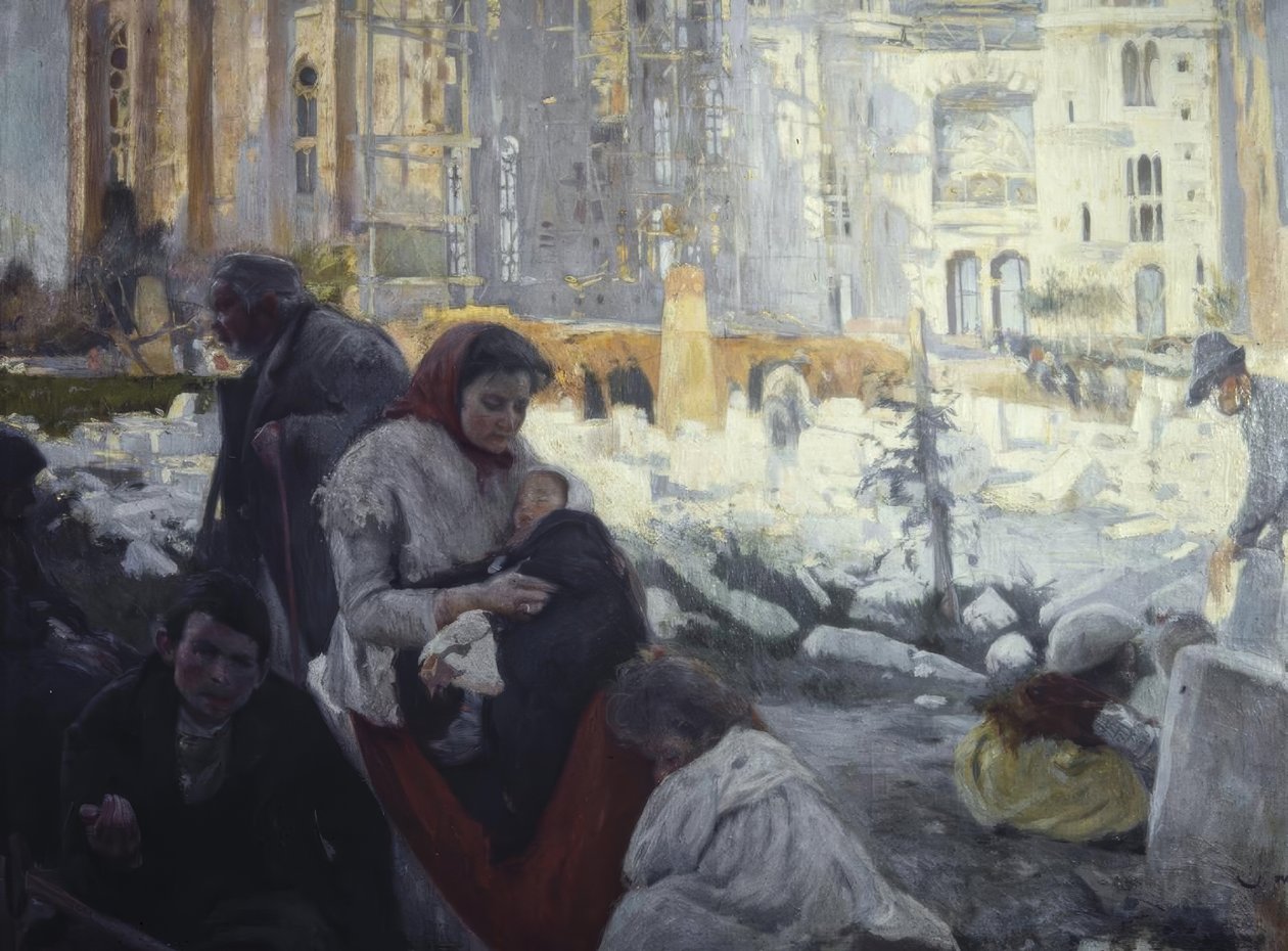 Katedra Ubogich autorstwa Joaquim Mir i Trinxet