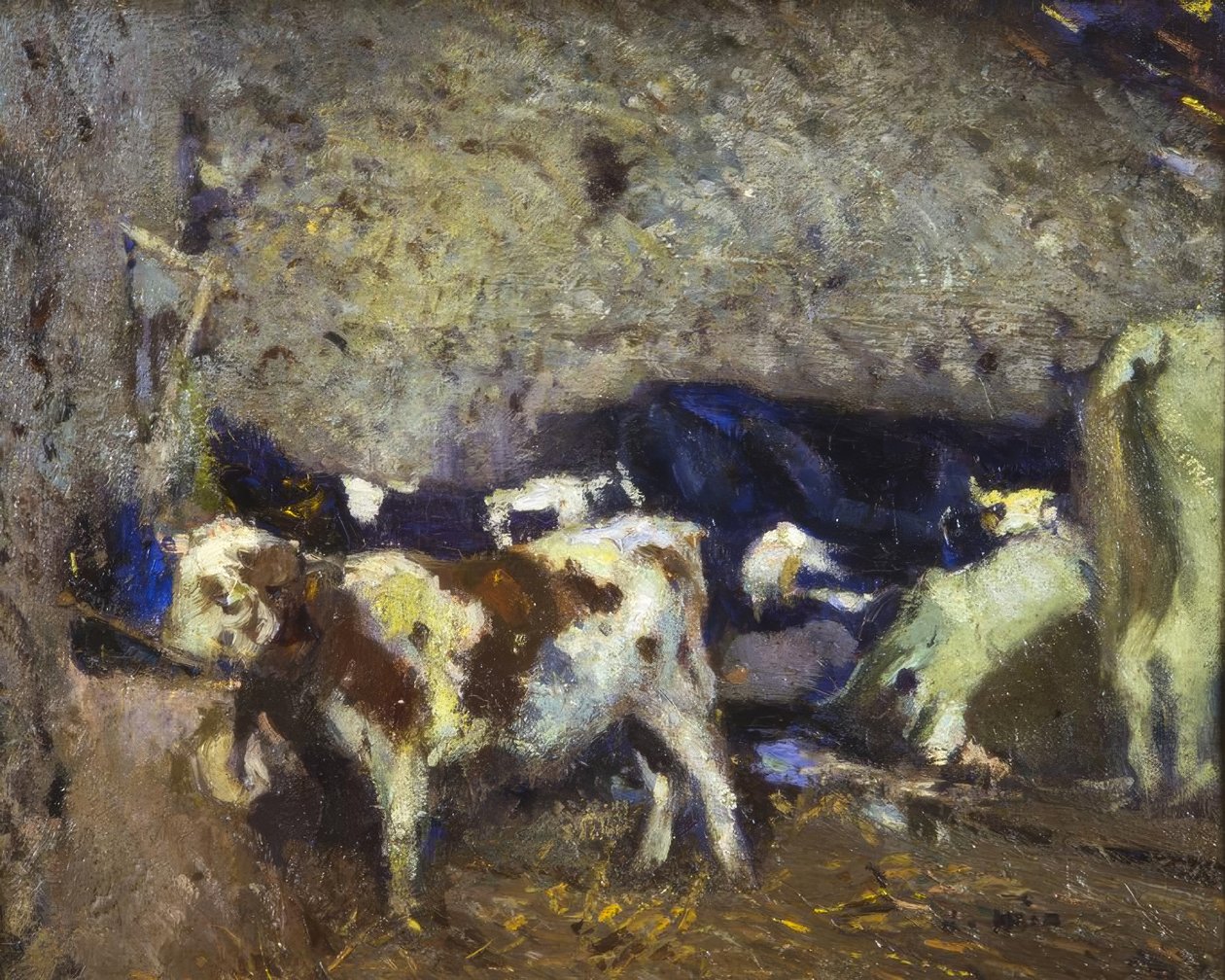 Krowy autorstwa Joaquim Mir i Trinxet