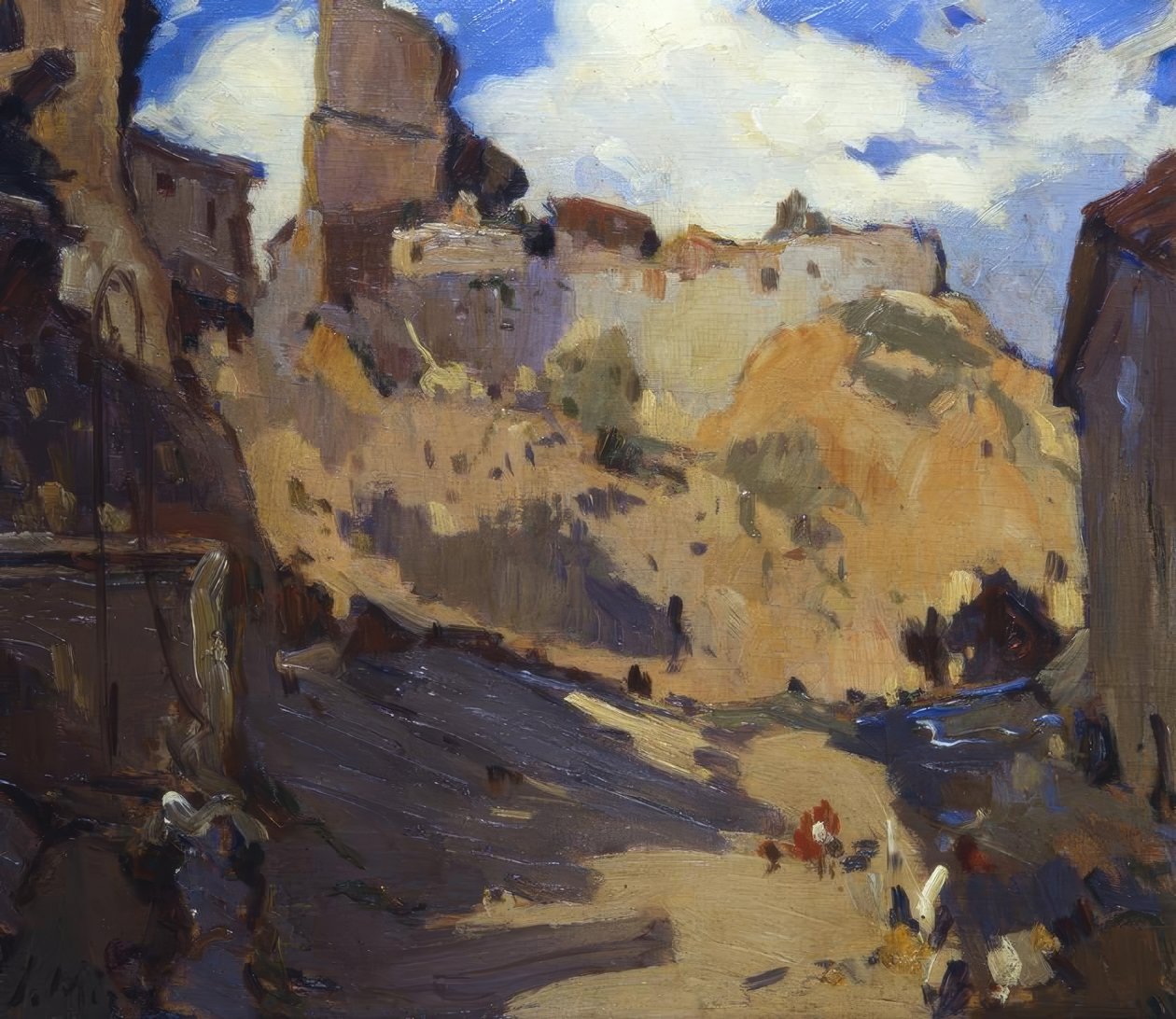 Sant Pere de Ribes autorstwa Joaquim Mir i Trinxet