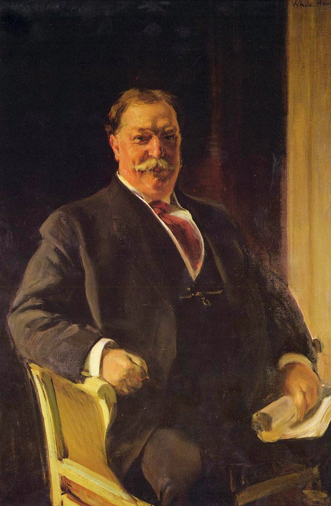 Retrato del Sr. Taft, Presidente de los Estados Unidosn Angielski: Portret Pana Tafta, Prezydenta Stanów Zjednoczonych Angielski: Portret Pana Tafta, Prezydenta Stanów Zjednoczonych Ameryki autorstwa Joaquín Sorolla